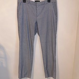 navy striped pixie pants